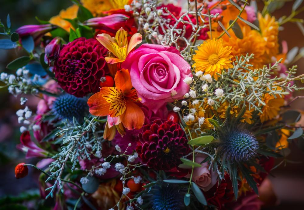 Les coussins de fleurs à La Chapelle sur Erdre